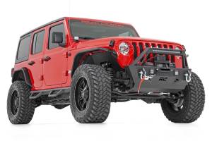 Rough Country - Rough Country Jeep Stubby Front Trail Bumper 18-20 Wrangler JL and 20-Present Gladiator JT - 10597A - Image 4