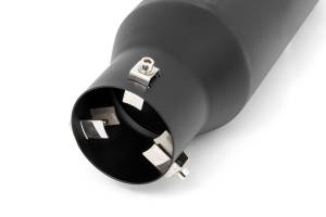 Rough Country - Rough Country Exhaust Tip Black RC Logo 2.5-3.125 Inch Pipe - 96004A - Image 3