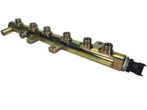 Exergy 07.5-12 Dodge Cummins 6.7L Replacement Fuel Rail w/Sensor & PRV - E06 20350