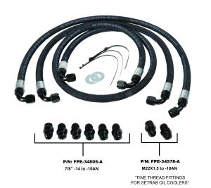 Fleece Performance - Fleece Allison Transmission Cooler Lines for 2006-2010 (LBZ-LMM) - FPE-TL-LBZ-LMM - Image 2