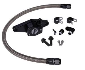 Fleece Performance - Fleece 12V Coolant Bypass Kit (1994-1998) w/ Stainless Steel Braided Line - FPE-CLNTBYPS-CUMMINS-12V-SS - Image 1