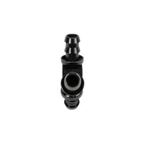 Fleece Performance - Fleece 1/2" Black Anodized Aluminum Y Barbed Fitting (For -8 Pushlock Hose) - FPE-FIT-Y08-BLK - Image 3