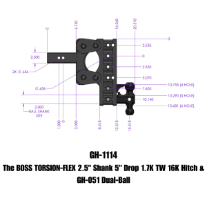 Gen-Y Hitch - Gen-Y Hitch BOSS Drop Hitch - GH-1114 - Image 1