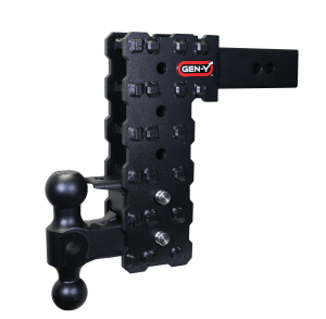 Gen-Y Hitch - Gen-Y Hitch PHANTOM-X 2.5" Solid Shank 10" Drop 1.6K TW 16K Hitch - GH-2425X - Image 1