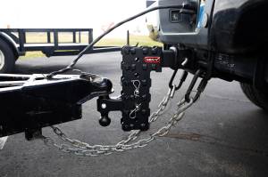 Gen-Y Hitch - Gen-Y Hitch PHANTOM-X 2.5" Solid Shank 10" Drop 1.6K TW 16K Hitch & GH-052 Tri-Ball Mount - GH-2435X - Image 2