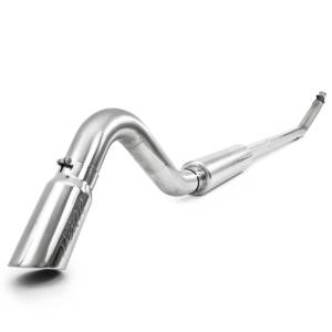 MBRP Exhaust 4" Turbo Back, Single Turn Down, T409 S6100TD
