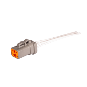 Fleece Performance 03-05 Dodge Ram 2500/3500 Cummins Valve Cover Injector Pigtail (4-Pin) - FPE-HAR-CUMM-INJ-0305-PT
