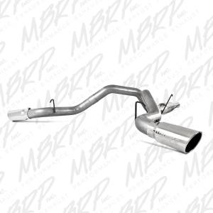 MBRP Exhaust 4" Cat Back, Cool Duals (4WD only), AL S6110AL