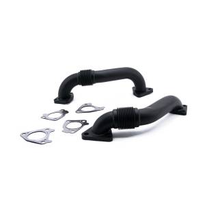 HSP Diesel - HSP Diesel 2001-2004 Chevrolet / GMC 2 inch Replacement Up-Pipes Ceramic - 031-HSP-C - Image 2
