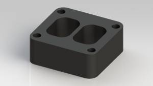 Fleece Performance - Fleece Performance 01-13 GM Duramax 6.6L 1.5in T4 Pedestal Spacer - FPE-T4PED-SPACER1.5 - Image 1