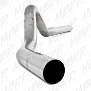 MBRP Exhaust 4" Filter Back, Single - No Muffler, T409 S6120SLM