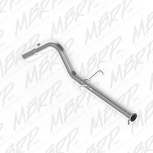 MBRP Exhaust 4" Filter Back, Single Turn Down, T409 S6120TD