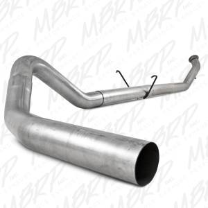 MBRP Exhaust 4" Turbo Back, Single Side - no muffler S6126PLM