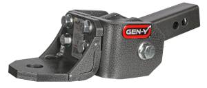 Gen-Y Hitch - Gen-Y Glyder Torsion-Flex 2in Shank 2in Drop 7K Hitch w/Ball Platform/1in Diameter Mounting Hole - GH-12001 - Image 1