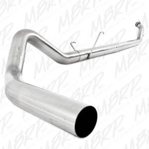 MBRP Exhaust 4" Turbo Back, Single - No Muffler, T409 S6126SLM