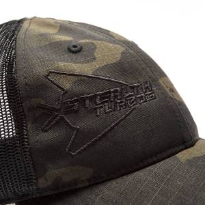 Duramax Power - Duramax Power Stealth Turbo Black Camo Hat - CPS200547 - Image 5