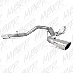 MBRP Exhaust 4" Turbo Back, Dual Side Exit, AL S6128AL