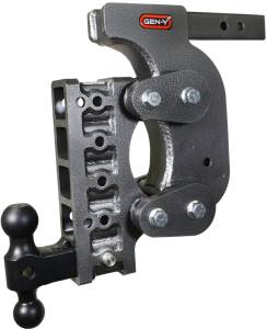 Gen-Y Hitch - Gen-Y The Boss Torsion-Flex 2in Shank 15in Drop 16K Hitch w/GH-051 Dual-Ball/Stabilizer Kit - GH-1415 - Image 1