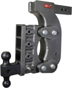 Gen-Y Hitch - Gen-Y The Boss Torsion-Flex 2.5in Receiver 15in Drop Hitch w/GH-061 Dual-Ball/Stabilizer Kit - GH-1514 - Image 1