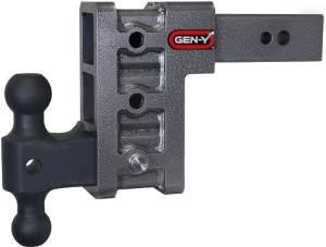 Gen-Y Hitch - Gen-Y Mega Duty 2.5in Shank 6in Drop 3.5K TW 32K Hitch w/GH-0161 Dual-Ball - GH-1613 - Image 1
