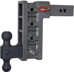 Gen-Y Hitch - Gen-Y Mega Duty 2.5in Shank 9in Drop 3.5K TW 32K Hitch w/GH-0161 Dual-Ball - GH-1614 - Image 1