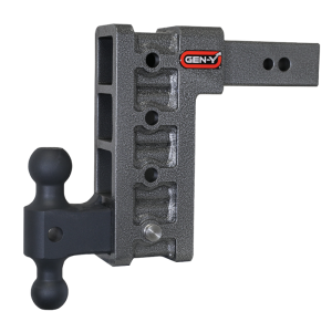 Gen-Y Hitch - Gen-Y Mega Duty 2.5in Shank 9in Drop 3.5K TW 32K Hitch w/GH-0161 Dual-Ball - GH-1614 - Image 2