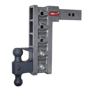 Gen-Y Hitch - Gen-Y Mega Duty 2.5in Shank 12in Drop 3.5K TW 32K Hitch w/GH-0161 Dual-Ball/Pintle Lock - GH-1625 - Image 2