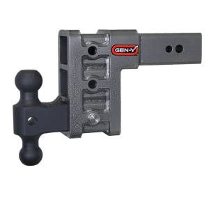 Gen-Y Hitch - Gen-Y Mega Duty 3in Shank 6in Drop 3.5K TW 32K Hitch w/GH-0161 Dual-Ball - GH-1713 - Image 1