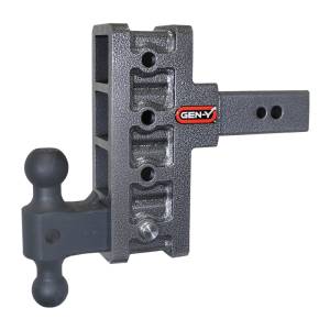 Gen-Y Hitch - Gen-Y Mega Duty 2.5in Shank 6in Offset Drop 3.5K TW 32K Hitch w/GH-0161 Dual-Ball - GH-1914 - Image 1