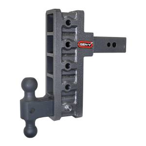 Gen-Y Hitch - Gen-Y Mega Duty 2.5in Shank 9in Offset Drop 3.5K TW 32K Hitch w/GH-0161 Dual-Ball - GH-1915 - Image 1