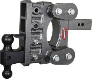 Gen-Y Hitch - Gen-Y The Boss Torsion-Flex 2.5in Shank 6in Drop 3.5K Hitch w/GH-0161 Dual-Ball/Pintle Lock - GH-2124 - Image 1