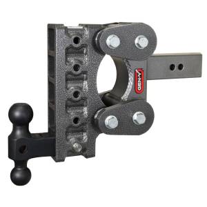 Gen-Y Hitch - Gen-Y The Boss Torsion-Flex 2.5in Shank 7.5in Drop 1.1K TW 10K Hitch w/GH-031 Dual-Ball - GH-2315 - Image 1