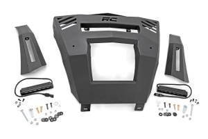 Rough Country - Rough Country 16-19 Can-Am Defender Front Bumper w/ 6 Inch LED - 97018 - Image 1