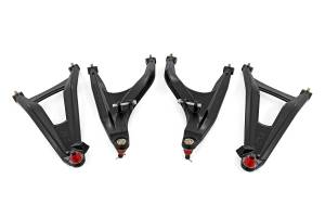 Rough Country - Rough Country Aluminum Control Arms High Clearance w/ 2 Inch Forward Offset Black Can-Am Defender HD - 97041BLK - Image 5