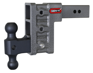 Gen-Y Hitch - Gen-Y Mega Duty 2.5in Shank 6in Drop 3K TW 21K Hitch w/GH-061 Dual-Ball - GH-613 - Image 2