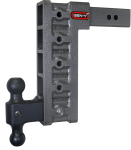 Gen-Y Hitch - Gen-Y Mega Duty 2.5in Shank 12in Drop 3K TW 21K Hitch w/GH-061 Dual-Ball - GH-615 - Image 2