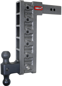 Gen-Y Hitch - Gen-Y Mega Duty 2.5in Shank 15in Drop 3K TW 21K Hitch w/GH-061 Dual-Ball/GH-0101 Stabilizer Kit - GH-616 - Image 2