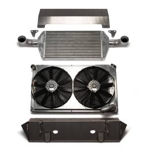Wehrli Custom Fabrication - WCFab Intercooler & Radiator Kit for Duramax Swap - 1981-1987 GM C/K Square Body Truck - WCF100201 - Image 1