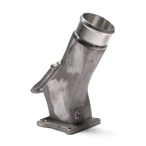 Wehrli Custom Fabrication - WCFab LBZ/LMM Duramax High Flow 3" Y-Bridge (Bridge Only) for Fixed Vane / Non-VGT Turbo - WCF100273 - Image 2