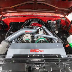 Wehrli Custom Fabrication - WCFab Intercooler & Radiator Kit for Duramax Swap - 1981-1987 GM C/K Square Body Truck - WCF100201 - Image 9