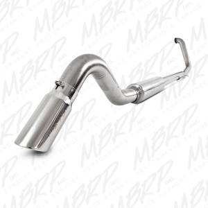 MBRP Exhaust 4" Turbo Back, Single Turn Down, T409 S6200TD