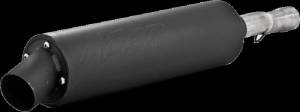 MBRP 87-97 Yamaha YFM 350FW Big Bear Moto-4 4x4 Direct Replacement Slip-On Exhaust w/Utility Muffler - AT-7403