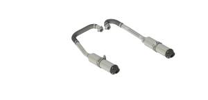 MBRP - MBRP 11-14 Polaris RZR 900 (All Models) Complete Dual Exhaust System Headers-Back - AT-9514PT - Image 2
