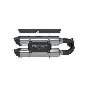MBRP - MBRP 2014 Polaris RZR XP 1000 Stacked Dual Slip-On Performance Series Exhaust - AT-9516PT - Image 2