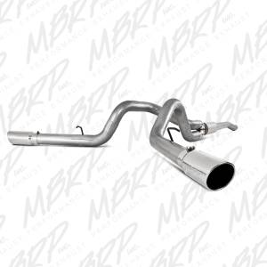 MBRP Exhaust 4" Turbo Back, Cool Duals (Stock Cat), AL S6210AL