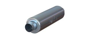 MBRP - MBRP Universal 3in ID Inlet/Outlet 26in Single Chambered Muffler Aluminum (NO DROPSHIP) - GP122106 - Image 1