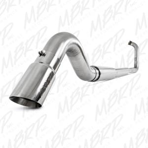 MBRP Exhaust 5" Turbo Back, EC/CC, Single Turn Down, T409 S6224TD