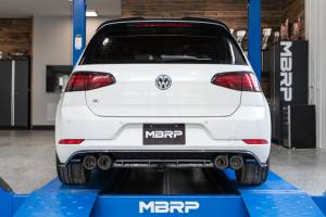 MBRP - MBRP 15-19 VW Golf R MK7/MK7.5 3in T304 Cat Back Exhaust w/ Carbon Fiber Tips - S46033CF - Image 4