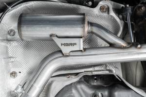 MBRP - MBRP 15-17 VW 2.0L Turbo Golf GTI MK7 3in T304 Cat Back Exhaust w/ Dual Split Rear Exit - S46063CF - Image 2