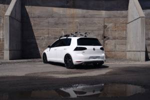 MBRP - MBRP 15-17 VW 2.0L Turbo Golf GTI MK7 3in T304 Cat Back Exhaust w/ Dual Split Rear Exit - S46063CF - Image 3